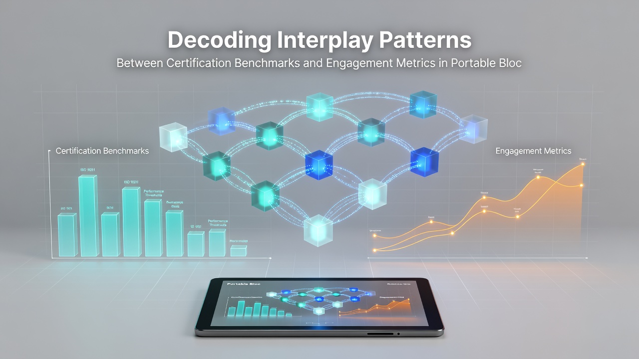 Data charts illustrating engagement metric shifts following certification updates in portable blockchain wagering platforms