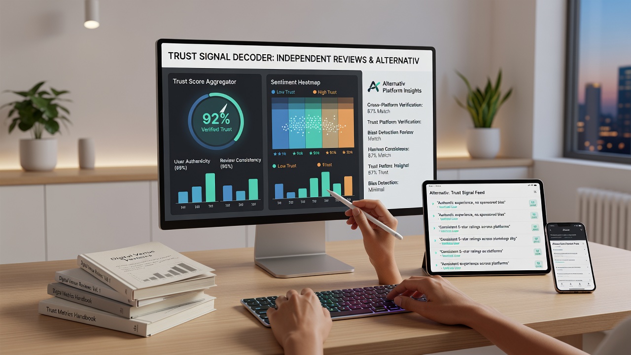 Analysis dashboard displaying cryptocurrency transaction reviews and trust indicators