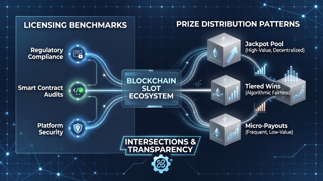 Loyalty dashboard displaying prize distribution metrics linked to licensing compliance scores